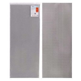 Airline  защитная сетка на решетку радиатора ячейка алюминиевая черная 10ммх4мм 40х100см   