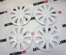 Star  колпаки R13 белый Карат комплект   