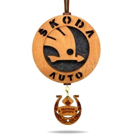 Aroma Bar Ароматизатор подвесной Skoda коричневый