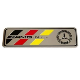 Шильдик АМГ металл 30*100мм 1шт SHK 002