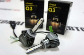 Allroad Q3  светодиодные лампы LED 2шт H27 12В 20W 6000K 3600Lm гарантия 5мес   