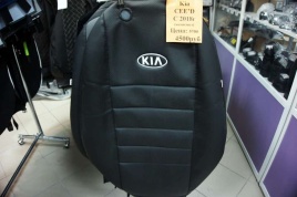 Авточехлы  Kia Ceed Киа Сид 2018-2022г экокожа черная   
