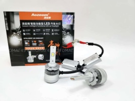 AOZOOM лампы LED 2шт D2H под цоколь D2 12В 55W 5500K 6000Lm  с обманкой гарантия 12мес   