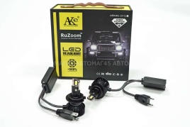 Ruzoom T55  светодиодные лампы LED 2шт H7 12В 55W 6000K 5500Lm гарантия 6мес   