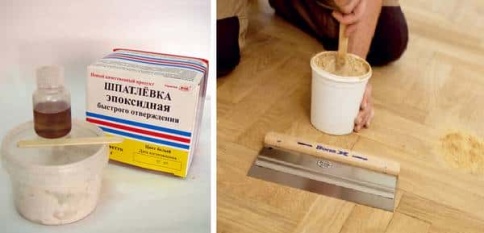 ЭДП Шпатлевка  эпоксидная быстрого отверждения белая 250г    фото 2