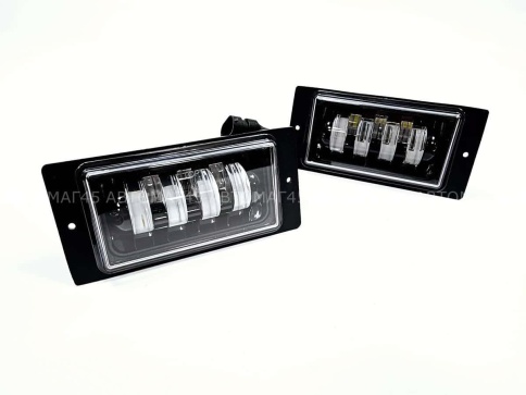 Ruzoom  Фары противотуманные 7 линз ВАЗ 2110 2112 2113 2115 Нива Шевроле 40W 6000LM 2шт гарант 3 мес фото 3