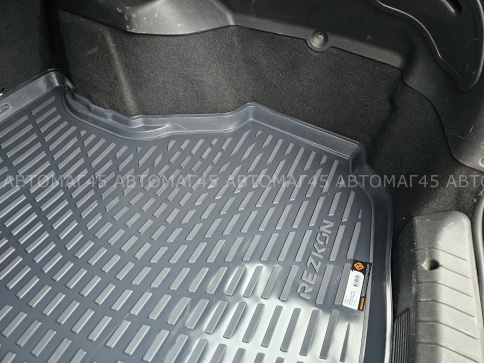 Rezkon коврик в багажник пластик Lada 2191 Granta Лада Гранта лифтбэк 2013-2026г   фото 2