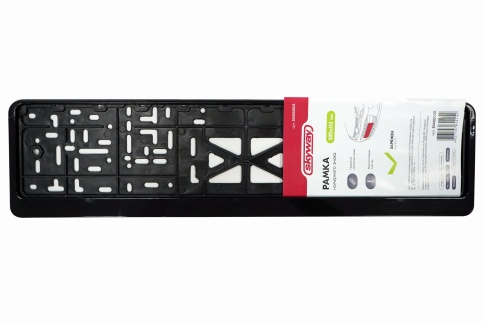 Skyway  рамка номерного знака с защелкой черная    фото 2