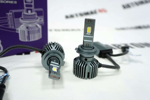 Carprofi X9 лампы LED 2шт H7 12В 40W 5000K 5000Lm гарантия 6мес    фото 4