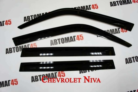 ANVair  дефлекторы окон Нива Шевроле Niva с 2002г Landmark ZX комплект 4шт    фото 2