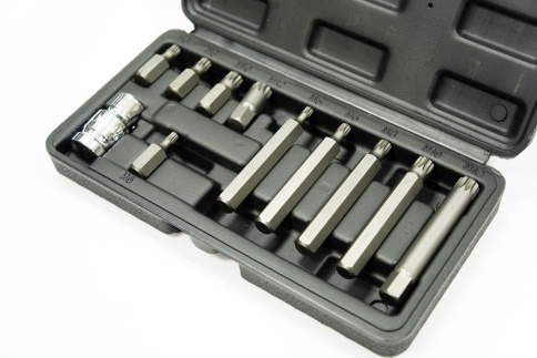 Автодело  набор бит Spline 11 предметов M5-12 L=30/L=75мм    фото 5