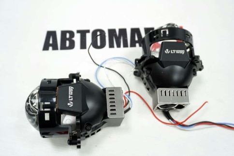 LTway  A15 Pro матричные светодиодные Би-Led линзы 3.0" 9-16V 35W 6000K 3400Lm гарантия 12 месяцев фото 7