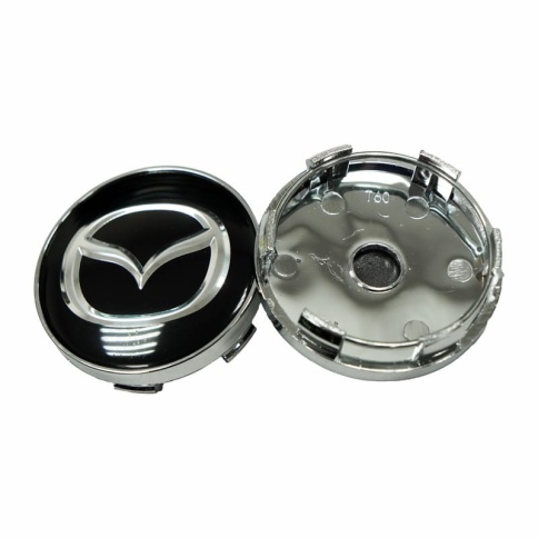 Колпачок ступицы Mazda 60/57 черный TechLine Кик Слик NZDK 003 фото 2