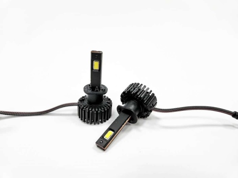 Ruzoom T09 лампы для груз.авто LED 2шт H1 24-28В 90W 5500K 9000Lm  с обманкой гарантия 6мес    фото 5