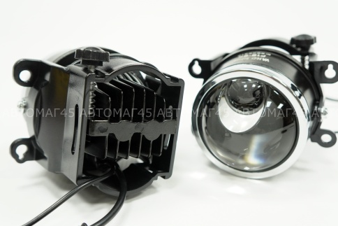 Ruzoom F18h-6k Фары п/туманные линза  Lada Vesta и иномарки LED 30/42W 2600/5900LM 2шт гарант 6 мес фото 5