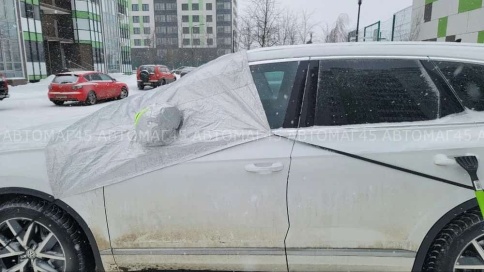 FENOX накидка защитная от наледи и солнца на лобовое стекло 240см х 145см    фото 6