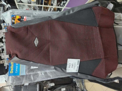 Авточехлы  ВАЗ 2107 жаккард черный    фото 1