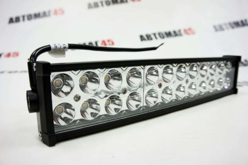 C2R Светодиодная балка 72W дальний свет 10-30V 6500K 5900Lm 24 диода 340x65x40мм Ruzoom гарант 3мес фото 4