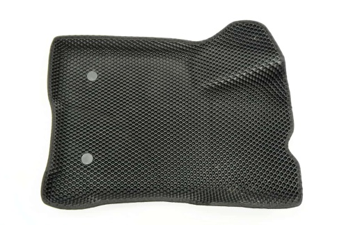 SMART  коврики в салон 3D EVA ЭВА Lada Лада Vesta Веста FL с 2022г-н.в. черные рис ромб компл 5шт фото 2