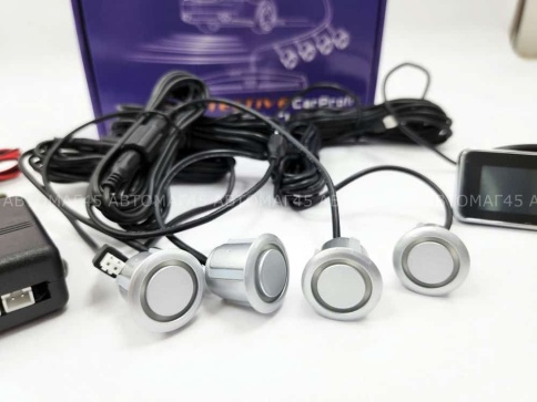 Carprofi  Парктроник 02-4S 4 датчика D 19мм серебро фото 4