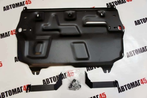 Защита картера и КПП крепеж сталь Volkswagen Polo с 10г Polo Л/б с 20г Fabia c 10г Rapid с 14г  фото 1