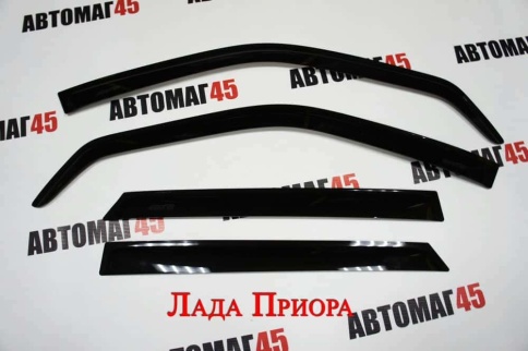 ANVair  дефлекторы окон ВАЗ 2111 Лада Приора универсал комплект 4шт    фото 1