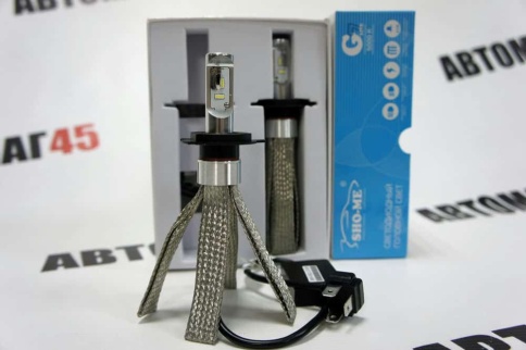 Sho-Me  G7Lite LED 2шт H4 12В 20W 5000K 2800Lm +150 гарантия 12мес    фото 5