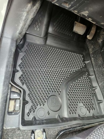 Form Коврики  в салон Toyota Corolla E140 150 2006-2013г полиуретан EVA 3D премиум комплект 4шт     фото 1