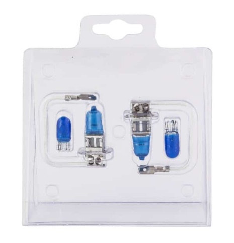 SVS  лампа H3 White 12V 55W 5000K 2шт    фото 2