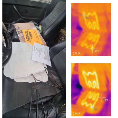 Обогрев сиденья вшивной ВАЗ 2113 2114 2115 Нива 21213 21214 4x4  гарантия 14 дн    фото 6