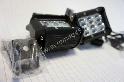 Carprofi  cветодиодная балка FLOOD ближний свет10-30V чипы CREE 6 диодов 18Вт рабочий свет 1шт фото 4
