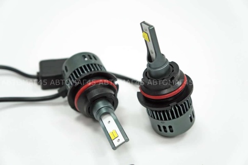 A6  чип СОВ LED 2шт HB5 (9007) 12В 20W 6000К 2400Lm гарантия 1мес    фото 5