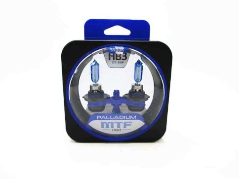 MTF  лампа HB3 9005 Palladium 12V 65W 5500K ярко-белый 2шт    фото 3