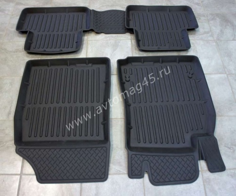 Коврики  в салон Renault Megane 2 Renault Megane 3 Renault Fluence комплект 4шт    фото 3