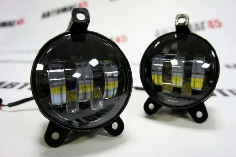 C2R  2 реж. 3000 6000К Фары п/туманные Приора Газель Нива Шевроле LED 40W 4800Lm 2шт гарант 3 мес фото 4