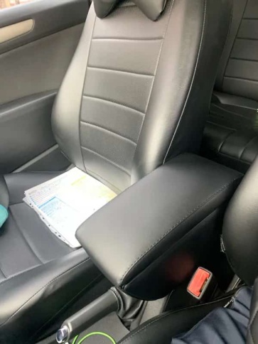 Подлокотник  Opel Astra H Опель Астра H 2004-2011г экокожа вставка в подстаканник    фото 6