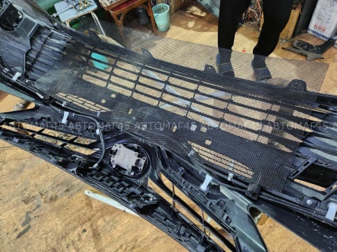 Airline  защитная сетка на решетку радиатора ячейка алюминиевая черная 10ммх4мм 40х100см    фото 6