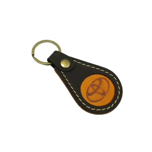 Брелок  на ключ Toyota кожа трехслойный фото 2