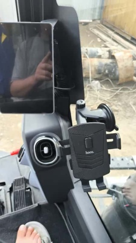 Borofone держатель телефона на лобовое стекло и приборную панель магнитный гравитационный черн CA83 фото 3