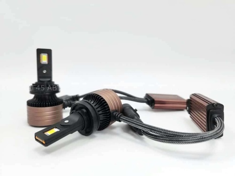 AOZOOM лампы LED 2шт H11 H8 H9 12В 55W 5500K 6000Lm  с обманкой гарантия 6мес    фото 5