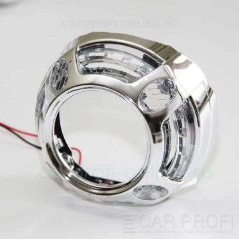 Carprofi  маска для билинзы 3,0"PORSCHE STYLE    фото 1