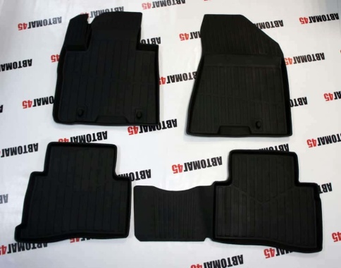 Коврики  в салон Kia Sportage 2016-10.2022г 4 пок Hyundai Tucson 3 2015-06.21г комплект 4шт    фото 3