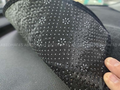 Накидка на панель Kia Sorento Prime Киа Соренто Прайм 2014-2020г карпет Maximal фото 3