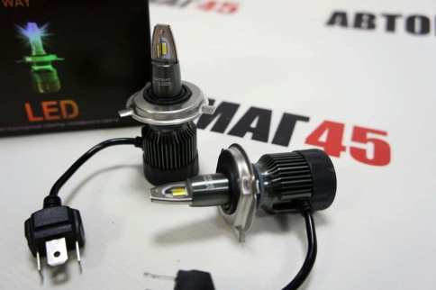LTway  V3 светодиодные лампы LED 2шт H4 12В 30W 6000K 3900Lm с обманкой гарантия 5мес    фото 7