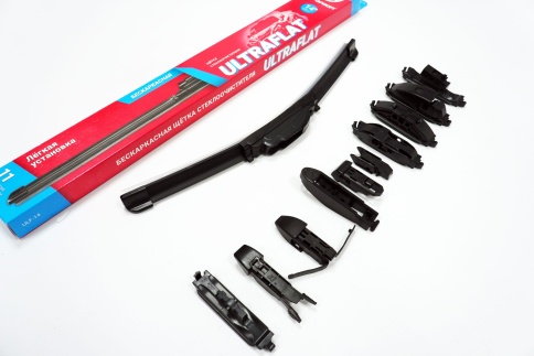 Autoprofi  щетка стеклоочистителя Ultraflat 11 адаптеров бескаркасная 450мм    фото 2