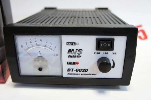 AVS  зарядное устройство для АКБ ВТ-6020  6/12V 7А автомат стрелочный индикатор гарантия 1год  фото 2