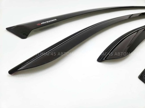 VAD  дефлекторы окон Toyota Avensis 2 Тойота Авенсис 2 седан 2003-2009г комплект 4шт    фото 3