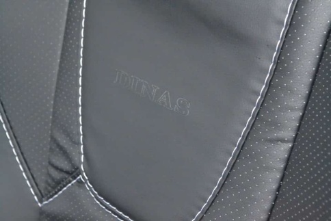 Динас  чехлы универсальные ПИЛОТ PILOT экокожа черный черный комплект    фото 3