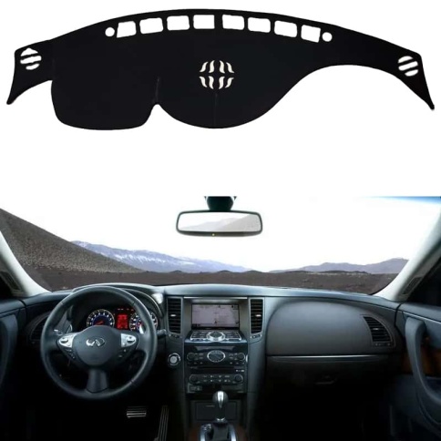 Накидка на панель Infinity Инфинити FX35 карпет Maximal  фото 6