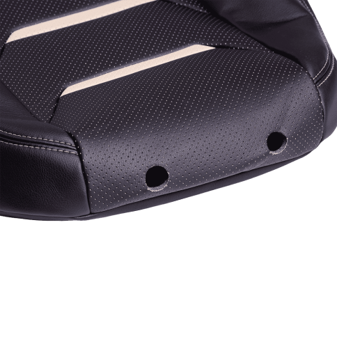 Авточехлы  Toyota RAV4 Тойота Рав4 2006-2012г XA30 экокожа черная с бежевой вставкой ромб Турин 2    фото 7